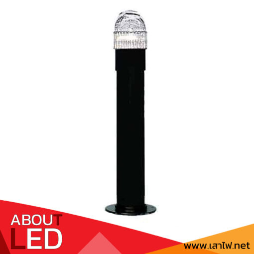 โคมไฟสนามหญ้า โป๊ะแก้วหัวกลมใส รุ่น PU-217C (C)