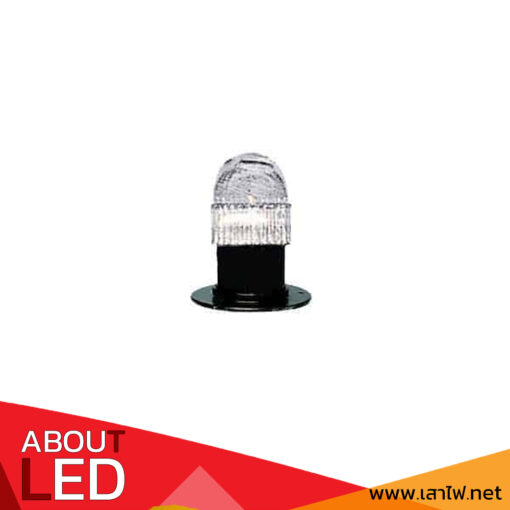 โคมไฟสนามหญ้า โป๊ะแก้วหัวกลมใส รุ่น PU-217C (A)