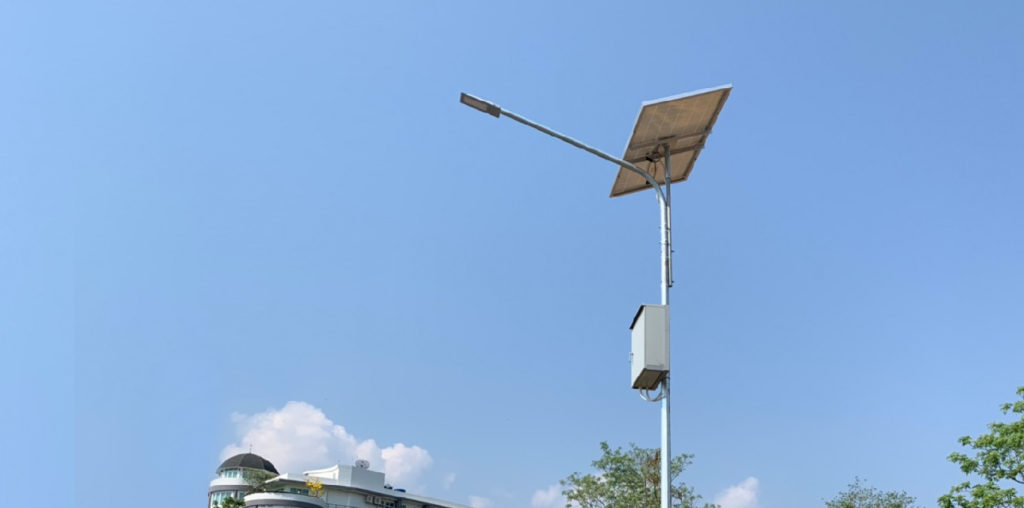 โคมไฟถนนโซล่าเซลล์