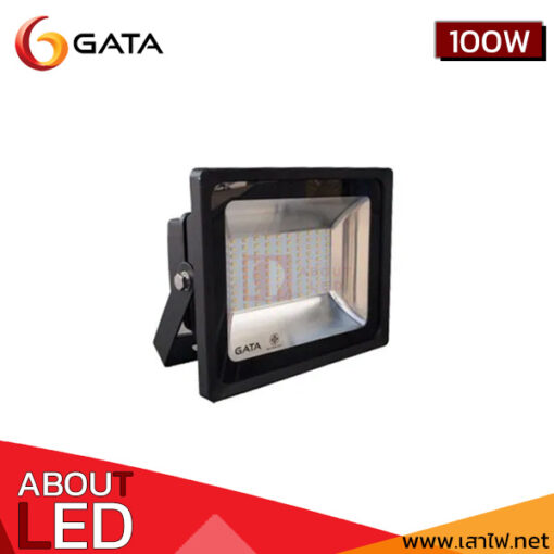 สปอร์ตไลท์ LED 100W GATA Floodlight Slim