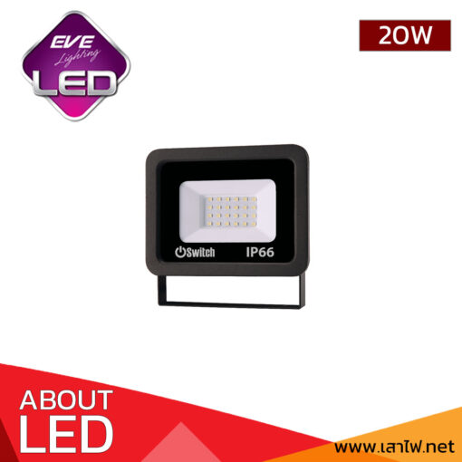 สปอร์ตไลท์ LED 20W EVE DOB SLICK