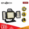 สปอร์ตไลท์โซล่าเซลล์ LED 100W ENRICH JUMBO (สำหรับพกพา)